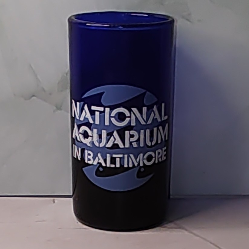 National Aquarium Baltimore Midnight Blue Tall Shot Glass