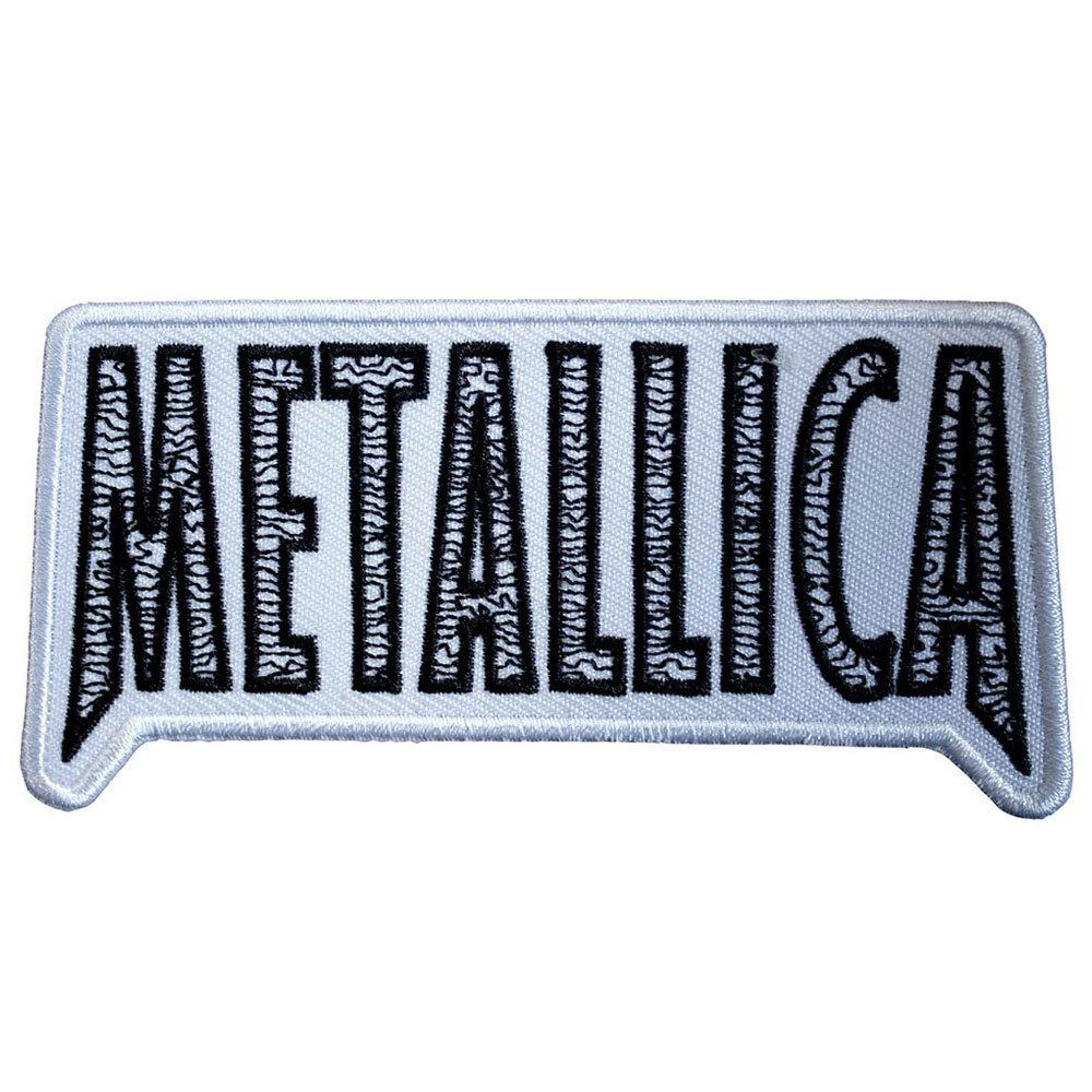 Metallica Load Logo Standard Woven Patch Size Accessory Size