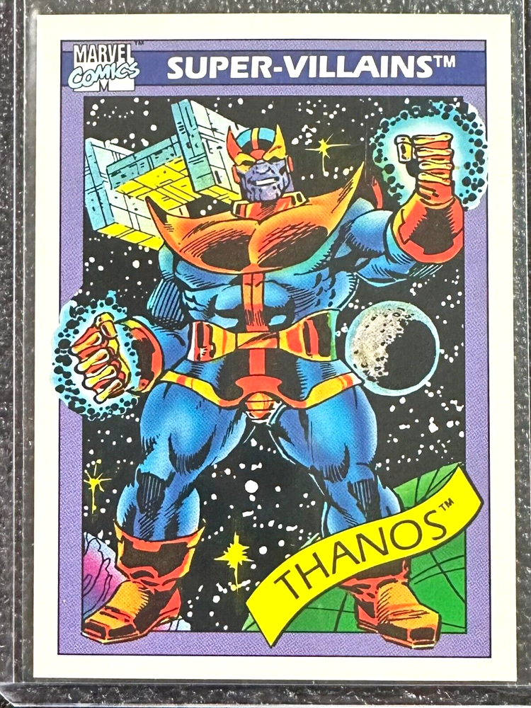 1990 Marvel Universe I #79 Thanos