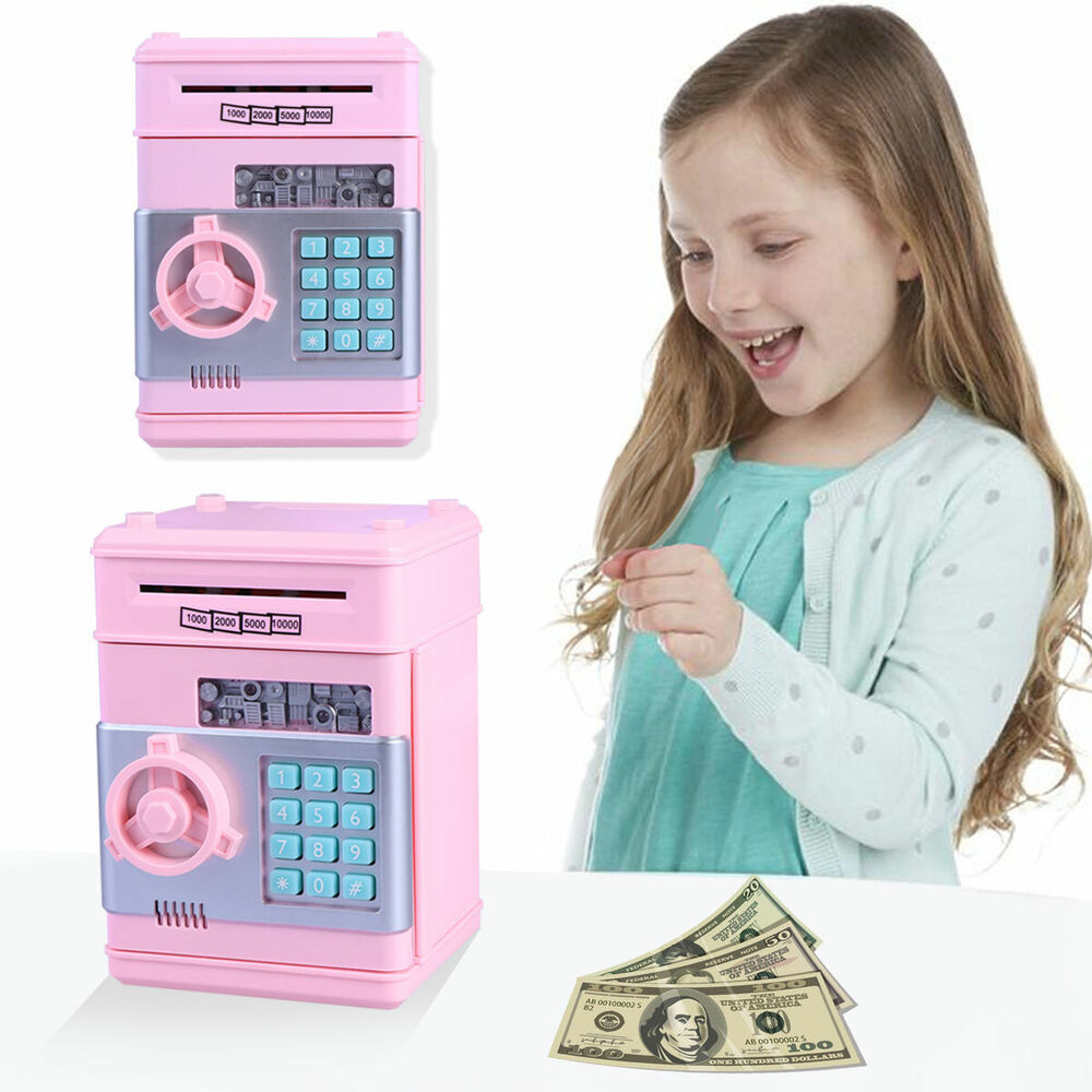Password Coin Bank Security Piggy Bank Electric Savings Bank-image