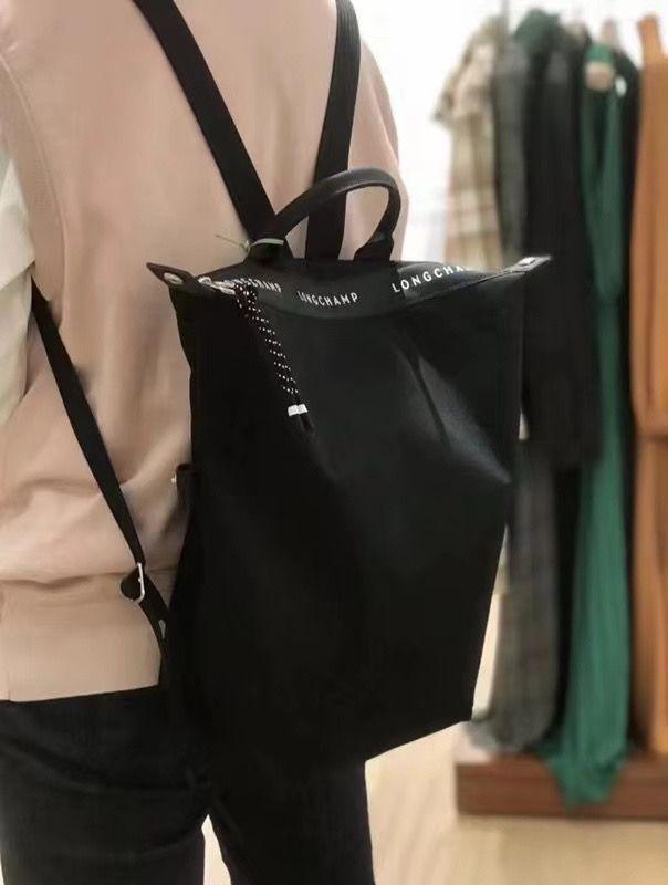 Longchamp Le Pliage Energy M Latest Backpack Black Ladies Bag Outlet Product