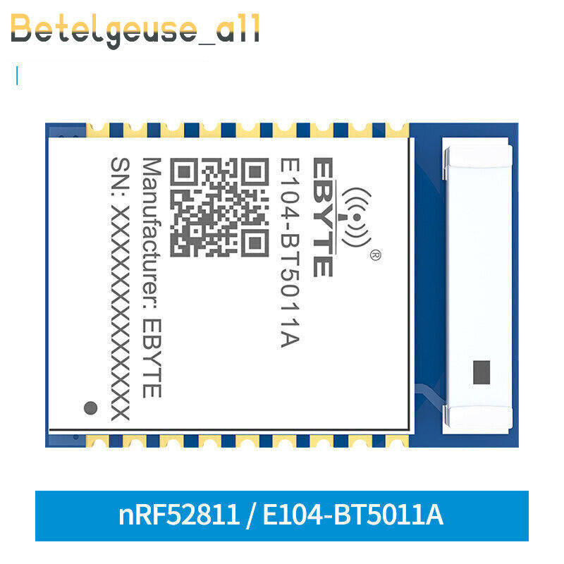 nRF52811 long-range BLE 5.1 wireless module E104-BT5011A transceiver