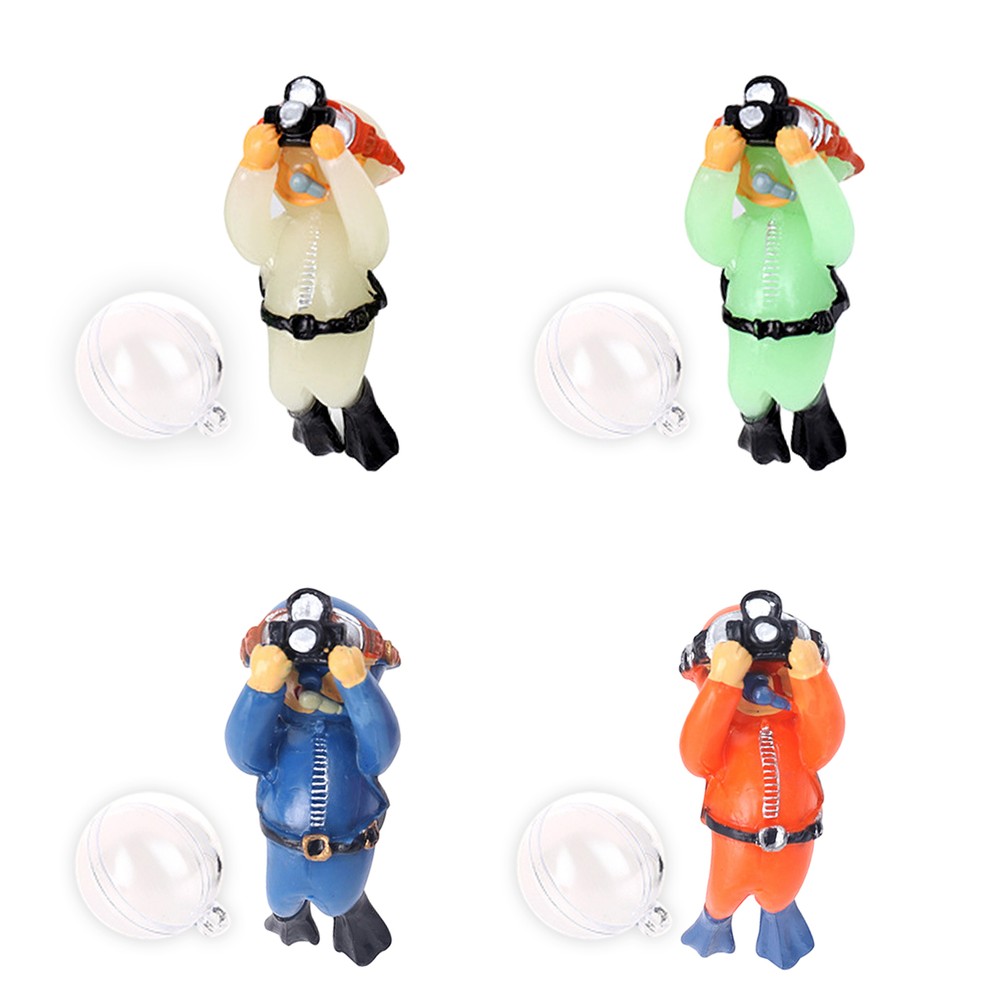 Scuba Diver Figurine Mini Swimmers Figurines Scuba Diver Aquarium Sand Table