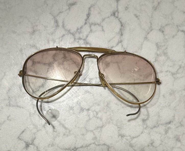 VINTAGE RAY BAN AVIATOR 1980’s Outdoorsman Frames And Case Prescription!