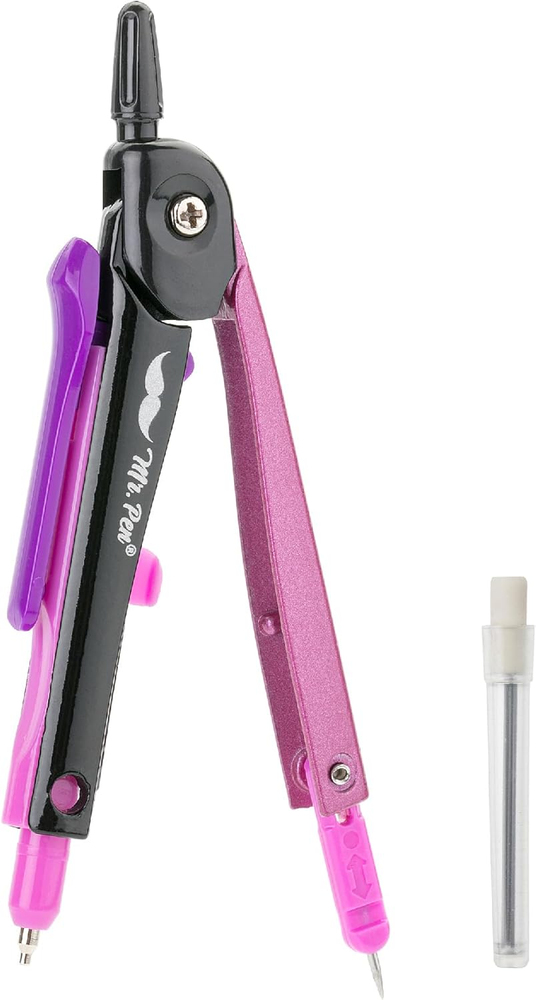 Mr. Pen Compass - Math & Drafting Tool for Geometry & Circle Drawing