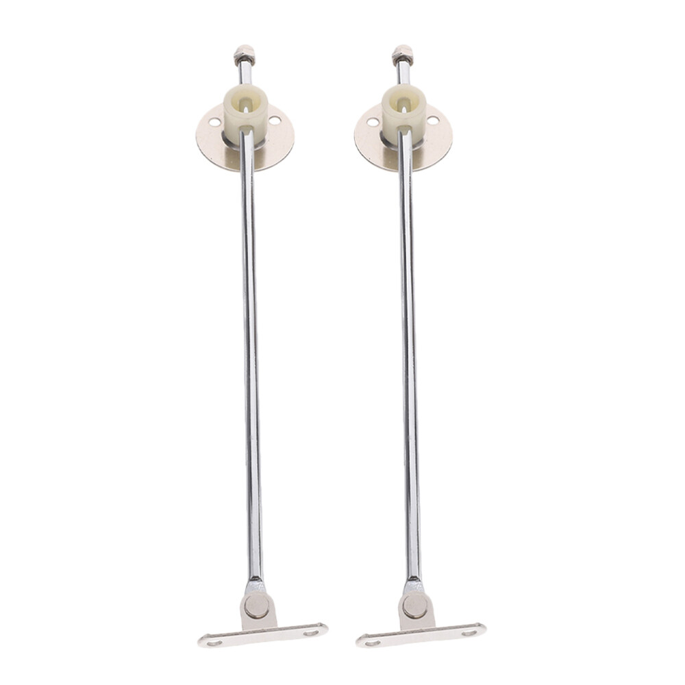 2 Pcs Hinge for Toy Chest Metal Close Cabinet Hinges Larder Doors