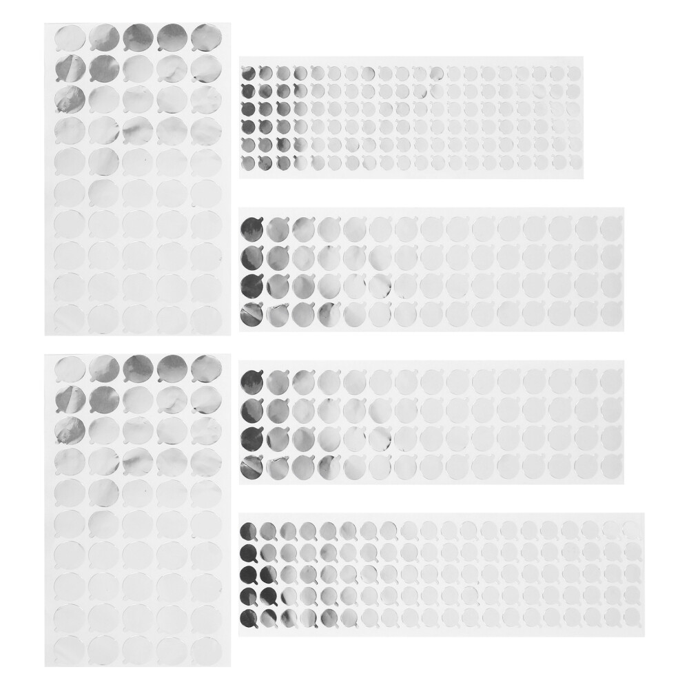 6 Sheets Sealing Stickers Aluminium Foil Sealing Sticker Perfume Bottle Stickers