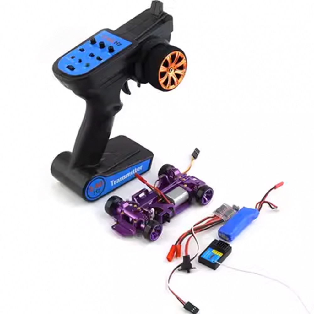 RC Professional Racing Car TS 1/28 Metal CNC Frame Drift Remote Control Car