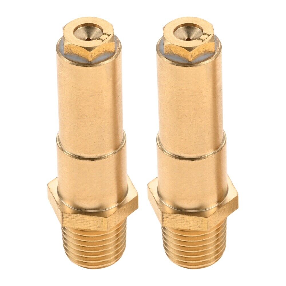 2 x Boquilla Freidora de Gas Orificio Latón Piezas de Reparación para Freidora de Gas Gas Propano Gas
