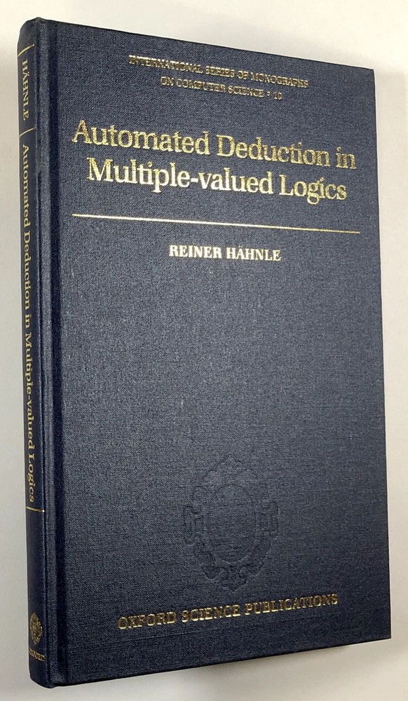 Reiner Hähnle / Automated Deduction in Multiple-Valued Logics 1st ed 1993-image