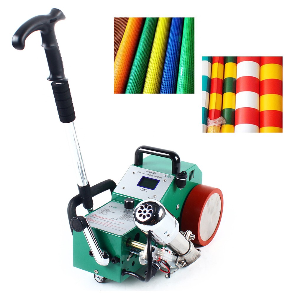 Automatic PVC Flex Banner Welder with Infrared 1800W 110V Hot Air Machine