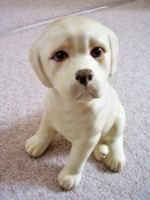 Staffordshire,Just cats and friends England large DOG- puppy figurine-ornament