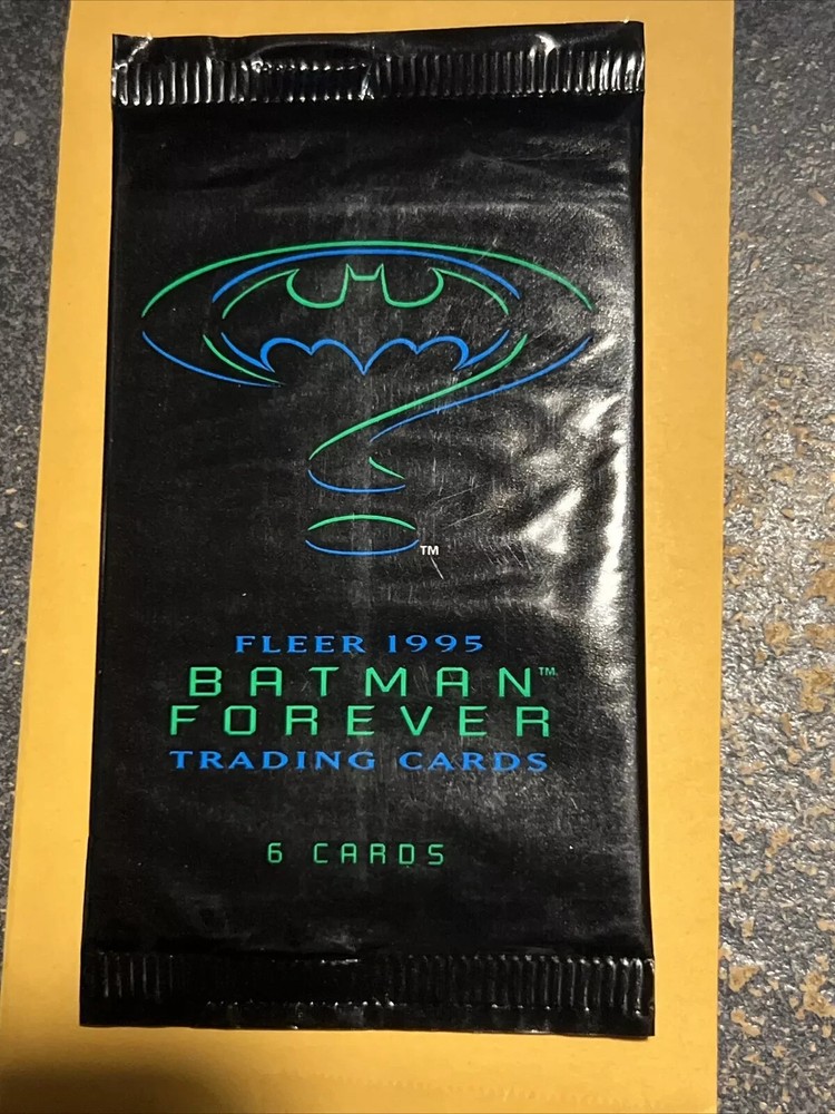Fleer 1995 Batman Forever Trading Cards 2 lot Pack Sealed - FREE SHIPPING