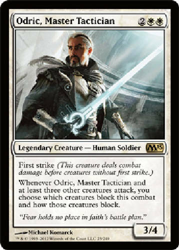 ODRIC MASTER TACTICIAN X4 MTG 2013 Magic The Gathering Cards 4X Playset DJMagic