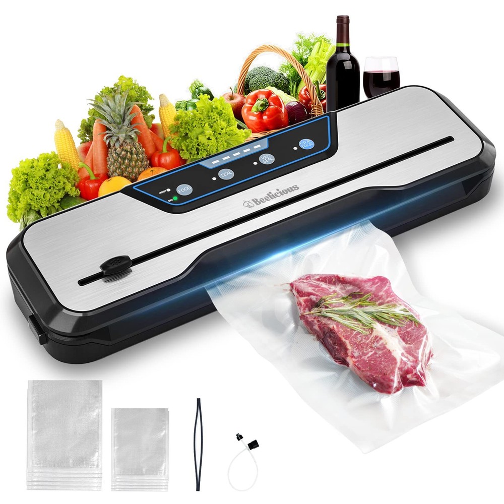 Vacuum Sealer Machine, with Starter Kit and 2-Year Warranty, Automatic Air Se...