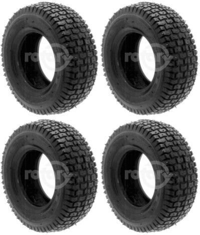 4 PK Turf Tread 16x7.50x8 2-Ply Tubeless Tire