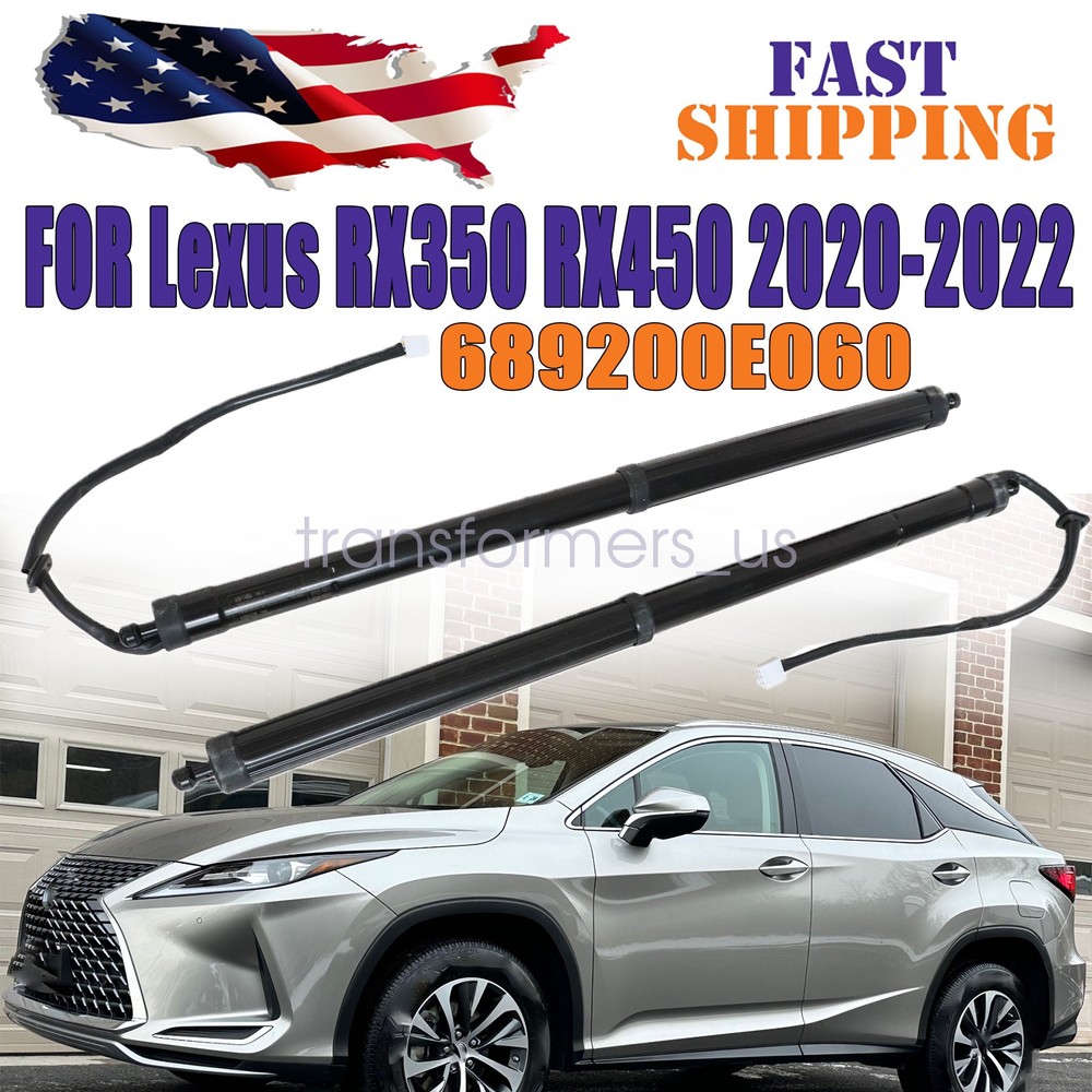 For 2020 - 2022 LEXUS RX350 REAR LH & RH LIFTGATE LIFT SUPPORT Strut 689200E060