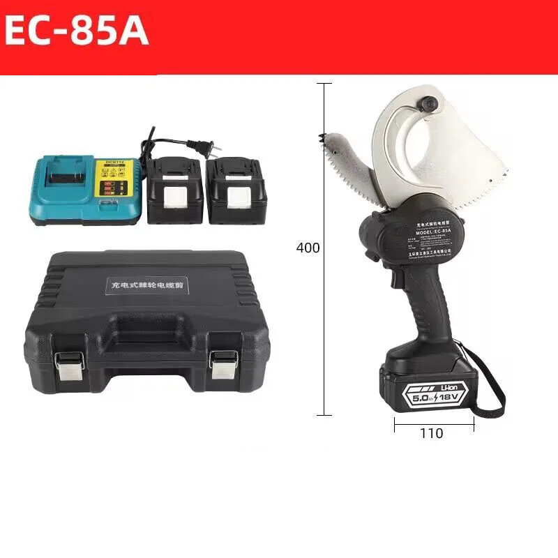 Ratchet Shears for Cable and Wire Cutting - Electrician Tool