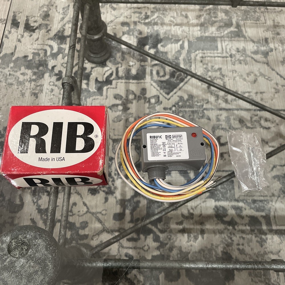 Functional Devices RIBU1C Enclosed Pilot SPDT Contacts Control Relay