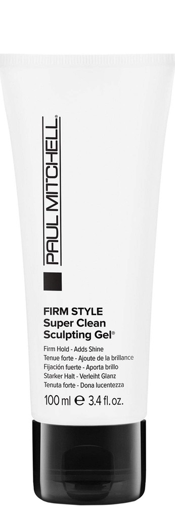 Super Clean Sculpting Gel Firm Hold High Shine Finish Hair Gel For All Hair T...
