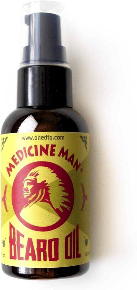 Natural Organic Anti-Itch Beard Oil by Medicine Man 2 FL OZ