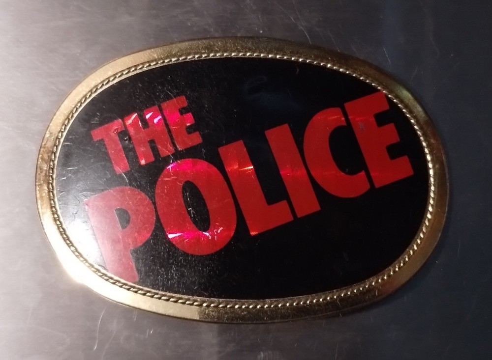 Police Pacifica 1978 Belt Buckle Free Ship Buy Now!-image