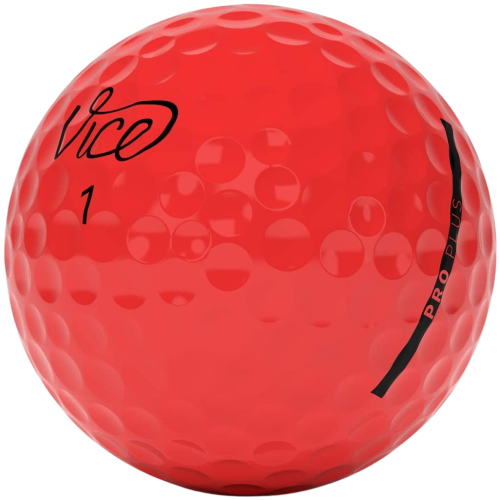 32 Mint RED Vice Golf Balls - FREE SHIPPING - AAAAA 5A-image