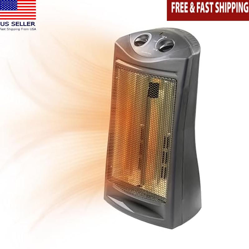Indoor Tower Space Heater, Adjustable Thermostat,