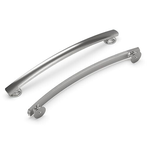 1 Pack Solid Core Kitchen Cabinet Pulls, Luxury Cabinet Handles, Hardware for...