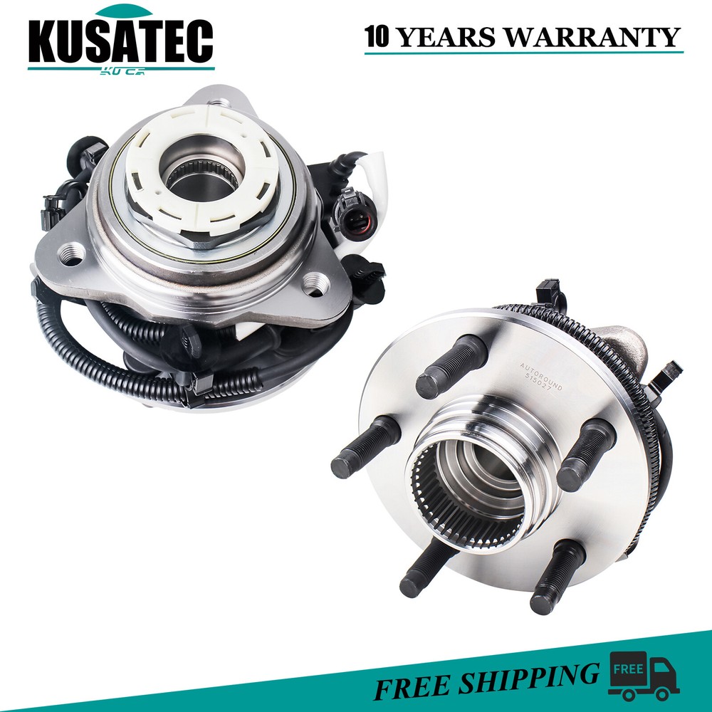 Pair Front Wheel Bearing Hub Assembly For 98-00 Mazda B4000 Ford Ranger 5 Lug