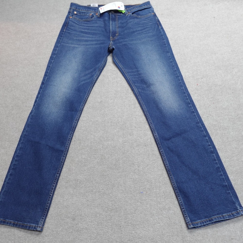 Levis 511 Slim Fit Tech Jeans 36x32 Blue Zip Fly All Season Mens