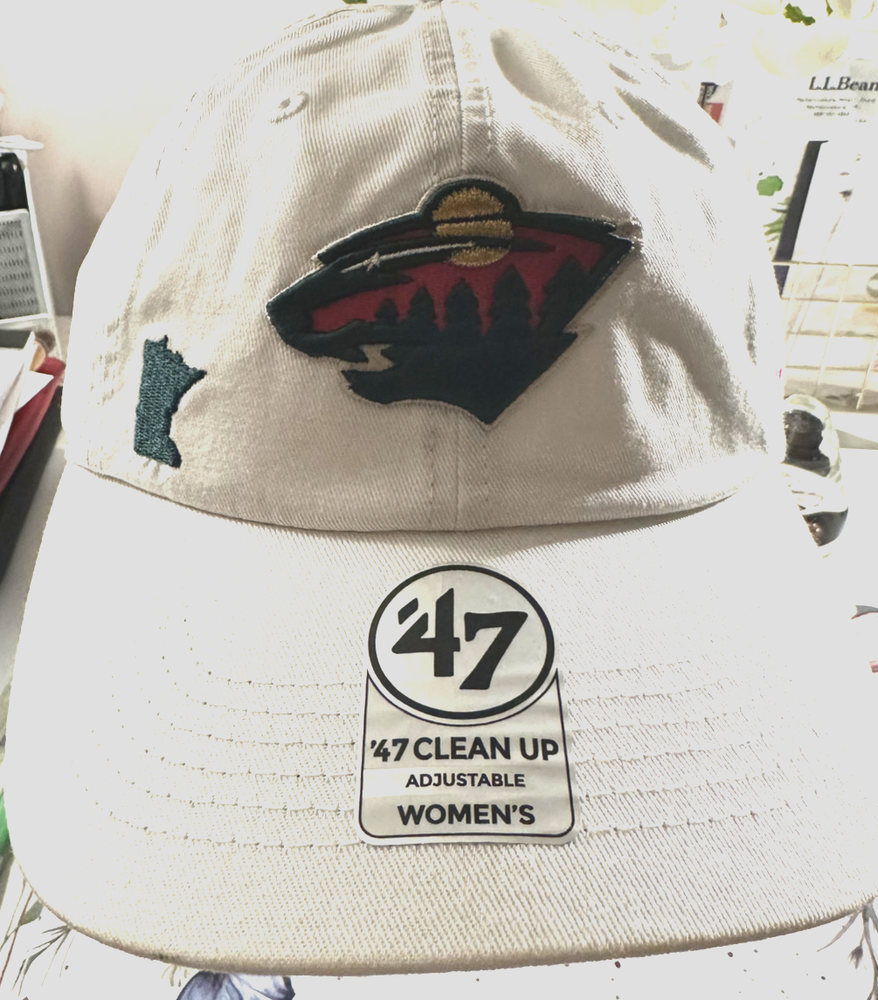 MINNESOTA WILD HAT/ADJUSTABLE/WOMENS/NEW!!