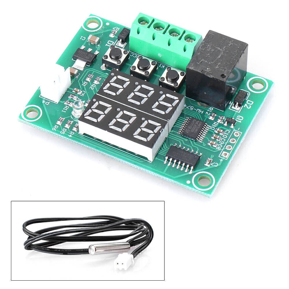 Digital Dual LED Cycle Timing Delay Timer Relay Module Clock Controller DC12V po