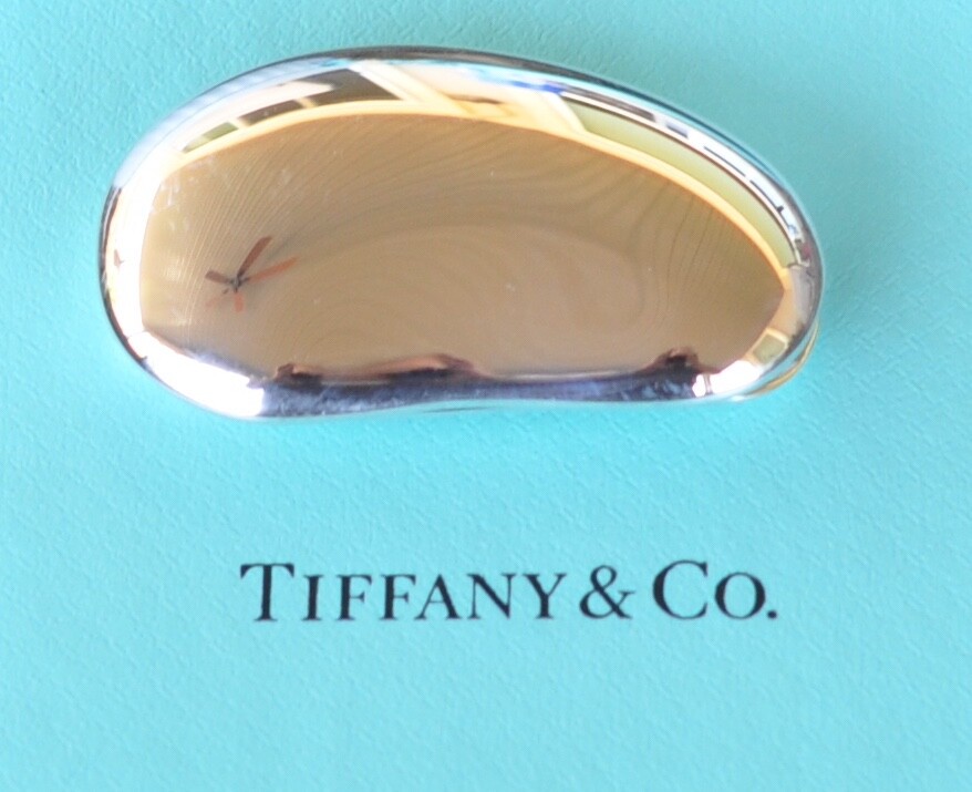 Tiffany & Co Elsa Peretti Sterling Silver 925 Bean Money Clip New With Box