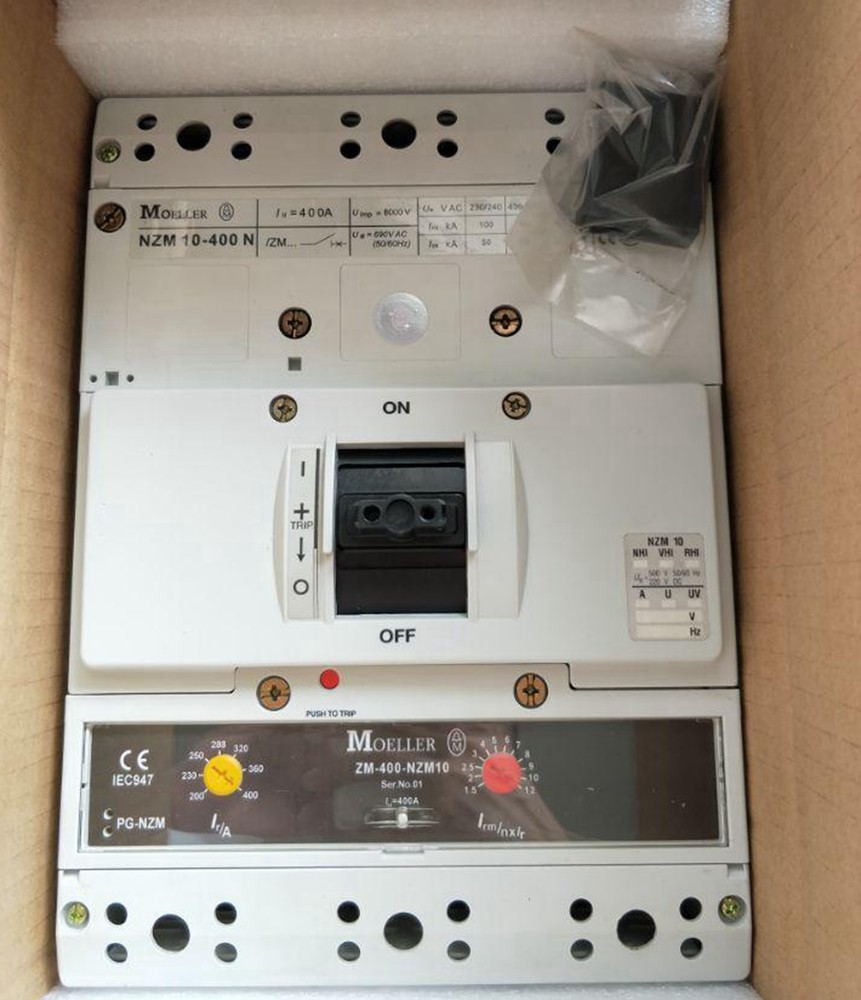 NEW MOELLER NZM10-400N Circuit Breaker Expedited Shipping