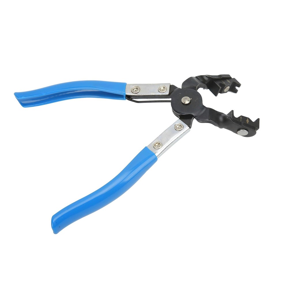 Angled Hose Clamp Pliers with Swivel Jaws Spring Loaded Handles for R Type