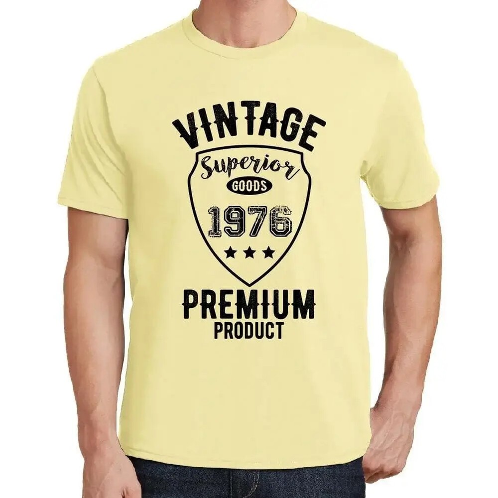 Men's Graphic T-Shirt Superior Goods Since 1976 48th Birthday Anniversary 48