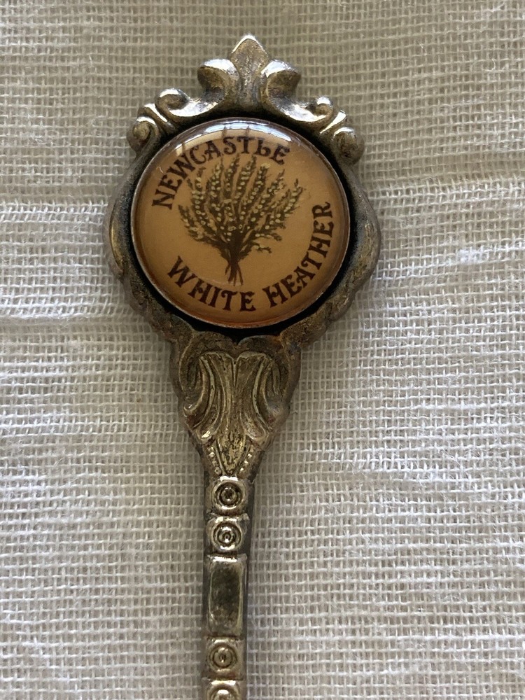 Newcastle White Heather Stuart Silverplated Perfection Plate Souvenir Spoon