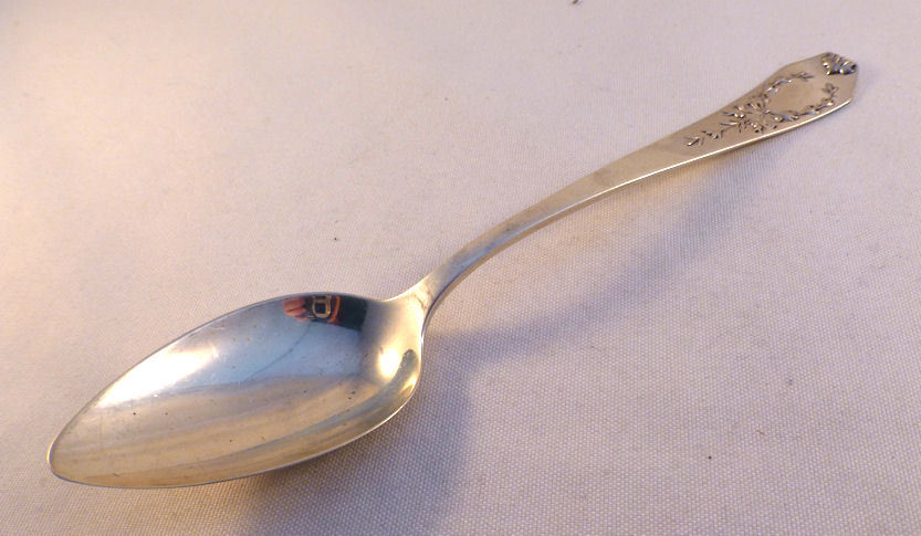 MADAM JUMEL -WHITING STERLING TABLE SERVING SPOON N/R