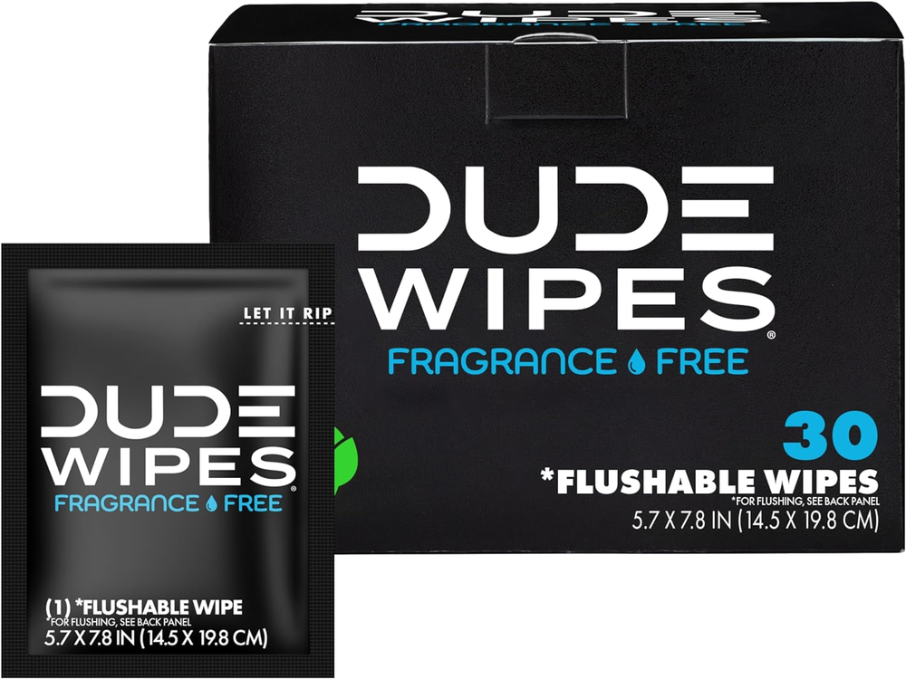 Wipes On-The-Go Flushable Wet Wipes 30 Wipes