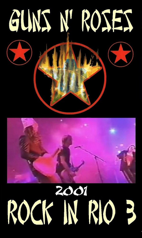 GUN N ROSES 01.15.01 ROCK IN RIO 3 LIVE DVD   I ACCEPT PAYPAL!!!-image