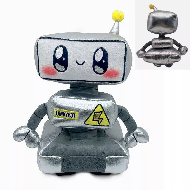 Lankybox Lankybot Plush Soft Stuffd Toy Plushie Doll Game Figure Girls Boys Toys