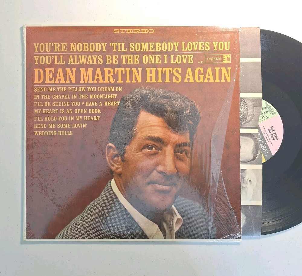Dean Martin Hits Again RS-6146 Reprise LP 12in Vinyl Open Shrink 1965
