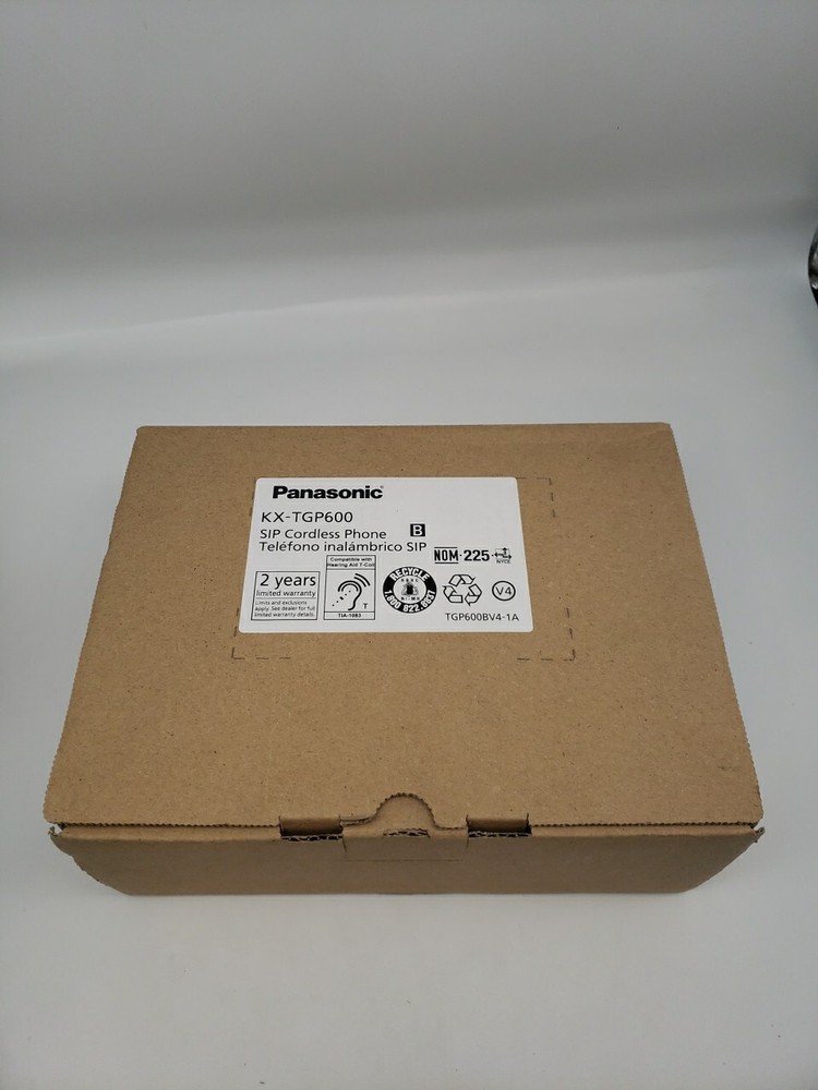 (OPEN BOX) Panasonic SIP Cordless Phone and Accessories KX-TGP600 - FREE SHIP