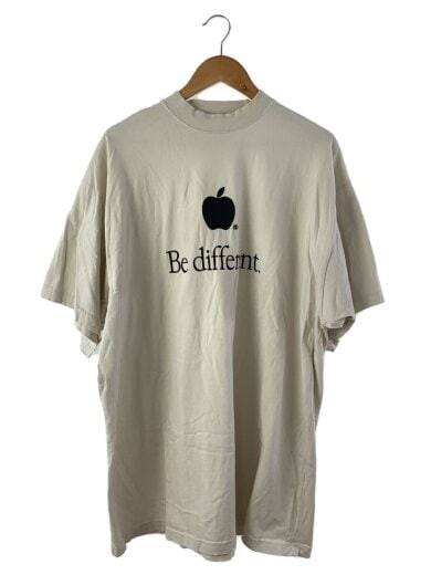 BALENCIAGA/22AW/Be different/T-shirt/2/Cotton/WHT