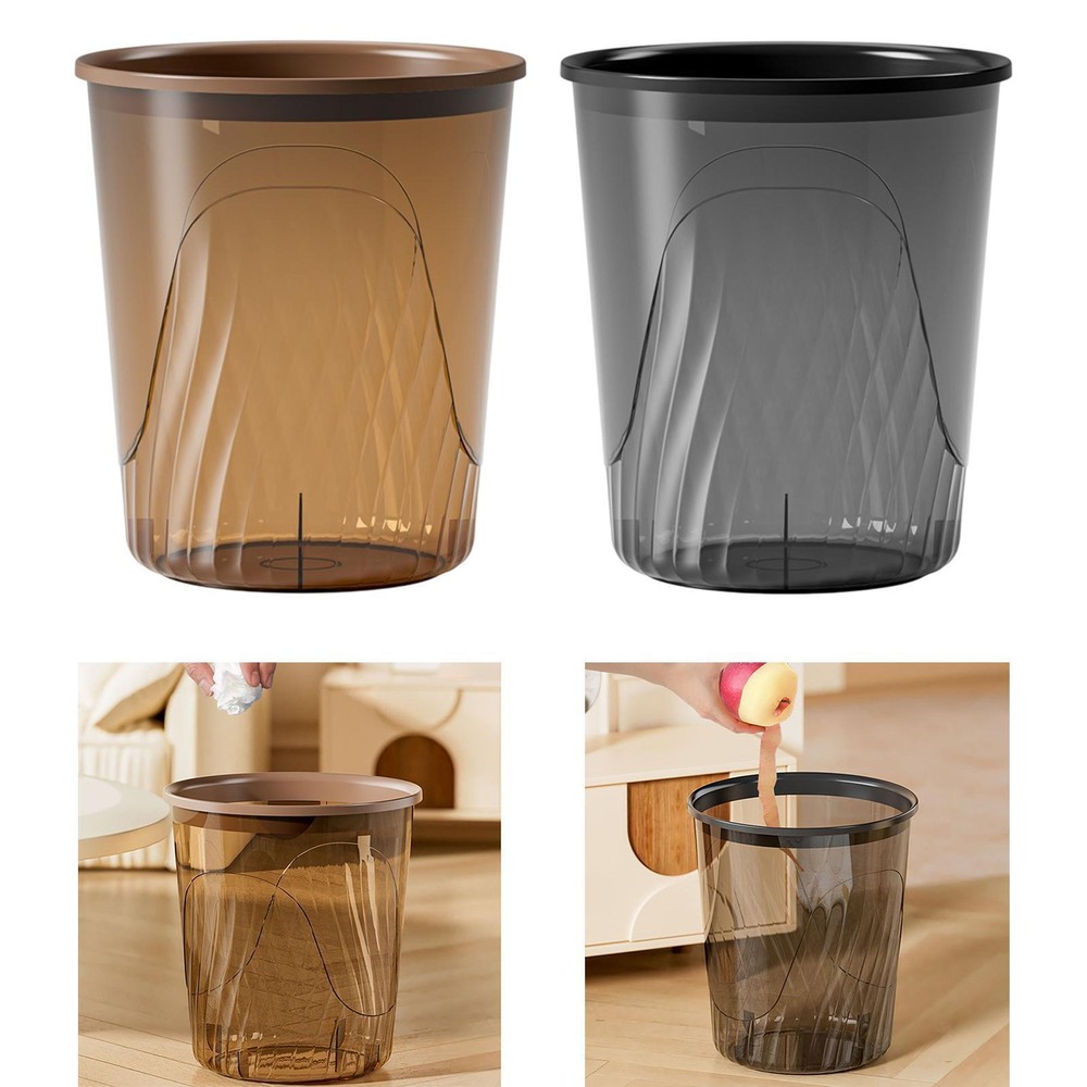 Compact Indoor Trash Can for Bedroom Office or Home Garbage Bin