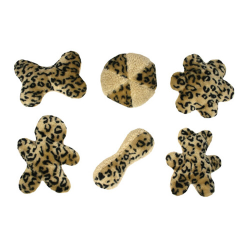 Mammoth Pet Products Jungle Plush Dog Toys Assorted; 1