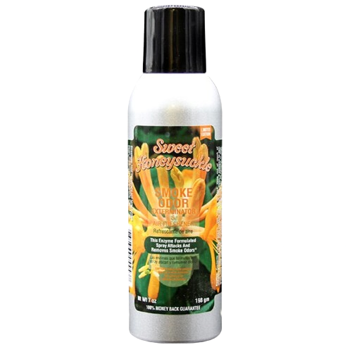 Honey Suckle - Smoke Odor Exterminator Enzyme Air Freshener 7oz Spray - Buy Now-image