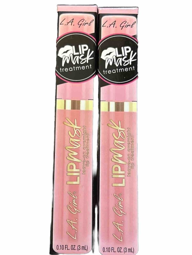 L.A. Girl Sweet Berry Lip Mask Treatment 2-Pack GLC720