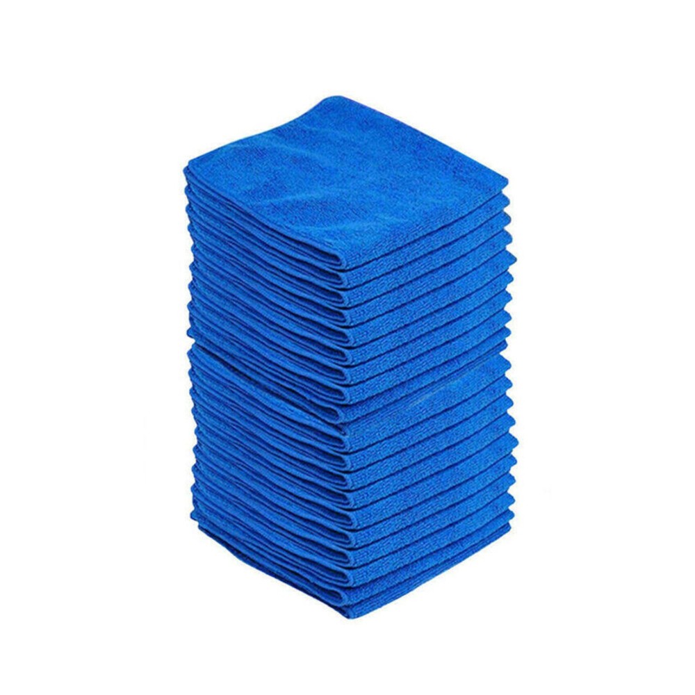 20PCS Soft Microfiber Cleaning Cloths for Car Detailing Polishing & Dusting